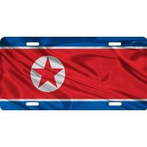  Rikki KnightTM North Korea Flag Cool Novelty License Plate 