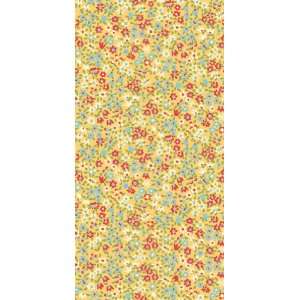 Laura Ashley Emilie Blue Yellow Floral Shower Curtain