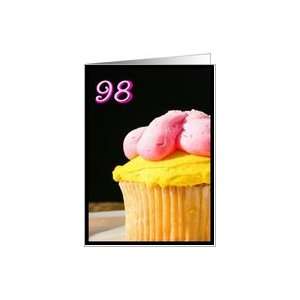  Happy 98th Birthday Muffin Card Toys & Games