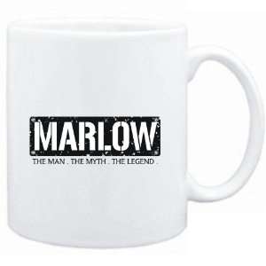  Mug White  Marlow  THE MAN   THE MYTH   THE LEGEND 