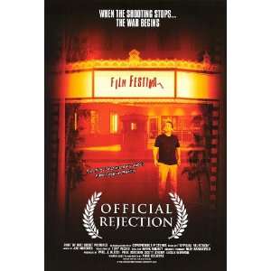  Official Rejection Movie Poster Double Sided Original 