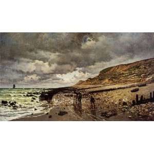    The Point de la Heve at Low Tide, by Monet Claude
