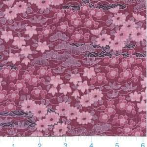   The Lotus Flower Garden Rose Fabric By The Yard: Arts, Crafts & Sewing