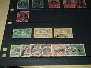 INDIA   COLLECTION OF STAMPS ON LEAVES, ON STOCKCARDS ETC FROM EARLY 