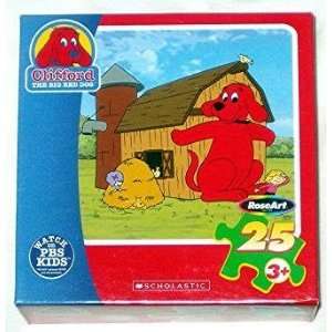   Clifford The Big Red Dog Hide N Seek 25 Piece Puzzle: Toys & Games