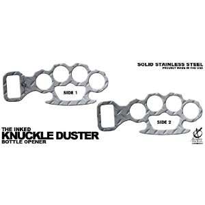  The Inked Knuckle Duster Bottle Opener Diamond Plates 
