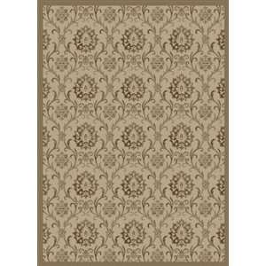  Concord Global Rugs Mooresville Collection Damask Ivory 