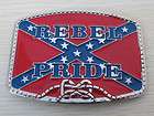   Rebel Flag Southern Pride Confederate Redneck Belt Buckle New Cool Hot