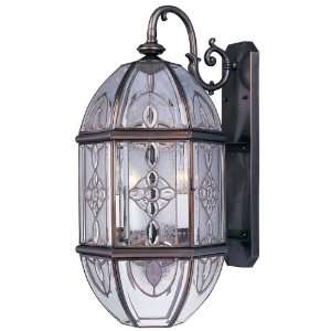 Westwood 4 Light Solid Brass Outdoor Wall Fixture Options:Brushed 