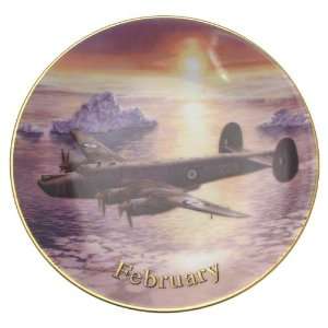   February Ice Bird Wilfred Hardy 6 inch plate CP1731