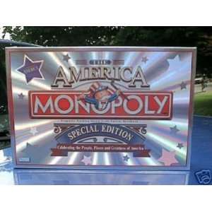    The America Monopoly Special Edition Board Game Toys & Games