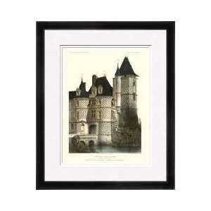  Petite French Chateaux Xii Framed Giclee Print