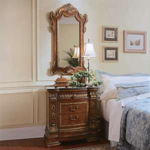  Pulaski Furniture 2 piece Mirror Nightstand, Royale