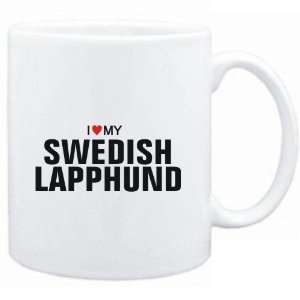  Mug White  I love my Swedish Lapphund  Dogs Sports 
