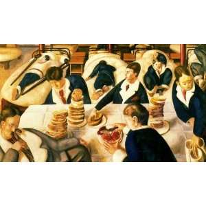   Stanley Spencer   24 x 14 inches   Tea in the Hospi