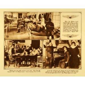  1920 Rotogravure WWI Savenay Hospital 69 Patients 