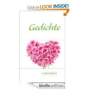 Gedichte (German Edition) Gabi Joham  Kindle Store