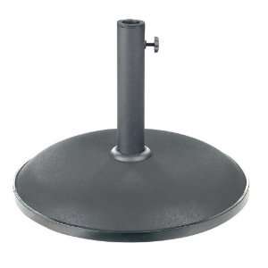  Midnight Black 55 pound Umbrella Stand: Home & Kitchen