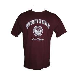  University of Nevada Las Vegas Rebels T Shirt: Sports 