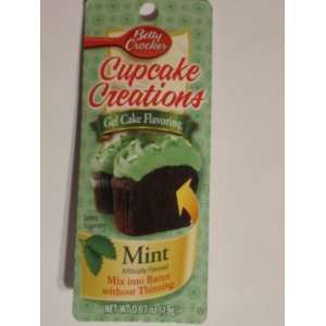Betty Crocker Cupcake Creations Mint Gel Cake Flavoring 6 pack  