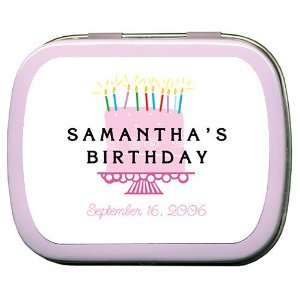   Party Mint Tins   Fancy Birthday Cake: Health & Personal Care
