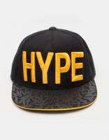 New Hype Adjustable Snapback Flat Cap Hat Black White Navy TaeYang Big 