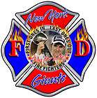 New York Giants Fire Fighter sticker, Decal IAFF