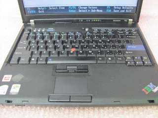 IBM Thinkpad 2007 66U T60 Core Duo 2.00GHz 3072MB 60GB Laptop Ac 
