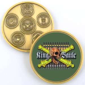   KING OF BATTLE MILITARY CHALLENGE COIN YP435 