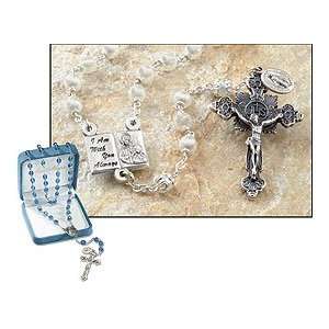 Gifts of Faith Milagros Ave Maria Collection Catholic Rosary 6mm Glass 