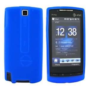  For HTC Pure HTC Touch Diamond 2 Silicone Case Blue 
