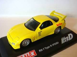 Real X Initial D MAZDA RX 7 Type R FD3S 172 Toy Car  