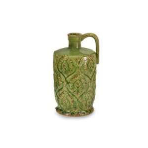  Green Rebecca Pitcher Vase: Home & Kitchen