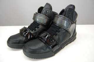 Mens Diesel Impression Strap Black Carbon Shoes 9  