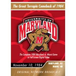 1984 Maryland vs. Miami DVD 