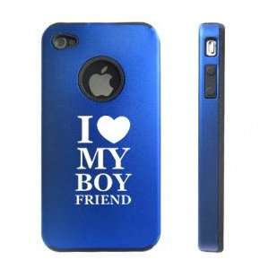  & Silicone Case Cover I Love My Boyfriend Cell Phones & Accessories