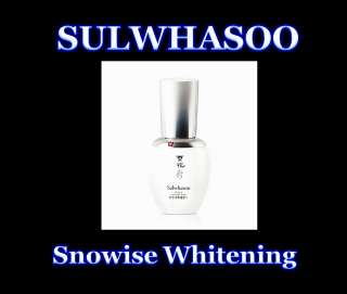 2011 Amore Sulwhasoo Snowise Whitening Serum Sample x25  