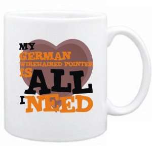   My German Wirehaired Pointer Is All I Need  Mug Dog