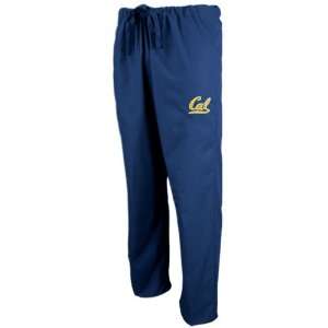  Cal Golden Bears Navy Scrub Pants (Medium): Sports 