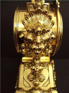 Antique Tiffany Gold Bronze Samuel Marti Clock c1860  