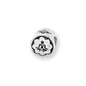  Yoga Lotus Charm in Silver for Pandora and most 3mm 
