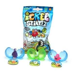  Ickee Stikeez   3 Pack Toys & Games