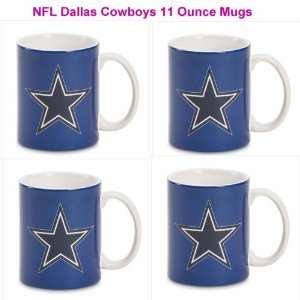  NFL Mugs Set of 4