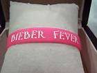 Justin Bieber *BIEBER FEVER* Pink tour Bracelet Beiber