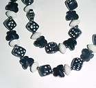 Howlite Turquoise Dice Gemstone Bead Turtle Pendant Necklace 20L