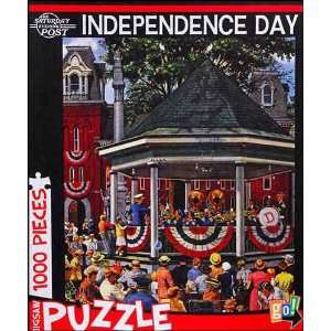  Independence Day 1000 Piece Puzzle: Toys & Games