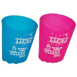  381598   Indiana Shot Glass 2.25H X 2 W Tipsy 4 Assorted 