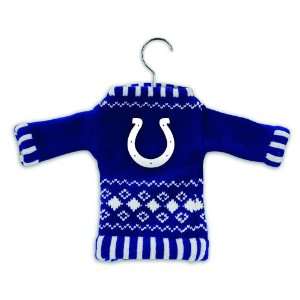   Indianapolis Colts Knit Sweater Christmas Ornaments 5.5 Sports