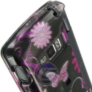  Snap On Hard Phone LG enV3 VX9200 Verizon Pink Butterfly 
