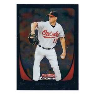   Bowman Chrome #21 Brian Matusz Baltimore Orioles